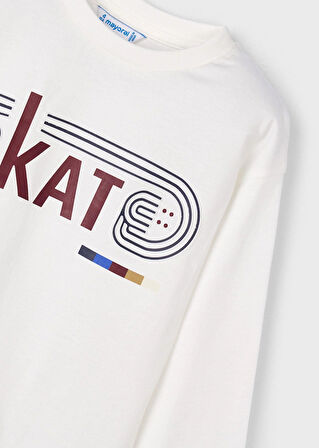 Mayoral Erkek Çocuk Baskılı Sweatshirt