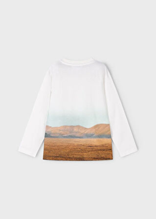 Mayoral Erkek Çocuk Baskılı Sweatshirt
