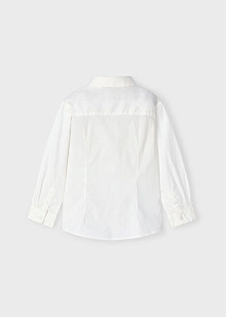 Mayoral Krem Erkek Çocuk Uzun Kollu Gömlek 4130