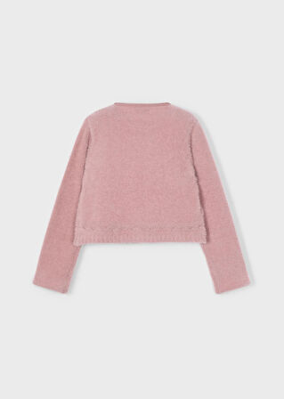 Mayoral Kız Çocuk Fermuarlı Peluş Hırka