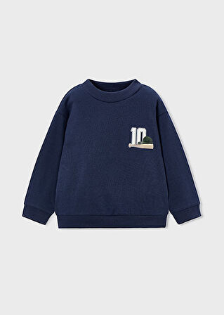Mayoral Lacivert Erkek Çocuk Sweatshirt 4401
