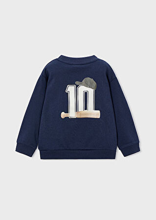 Mayoral Lacivert Erkek Çocuk Sweatshirt 4401
