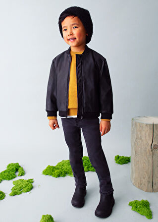 Mayoral Siyah Erkek Çocuk Ceket 4413