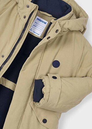 Mayoral Erkek Çocuk Mont Parka 4-10 Yaş Bej