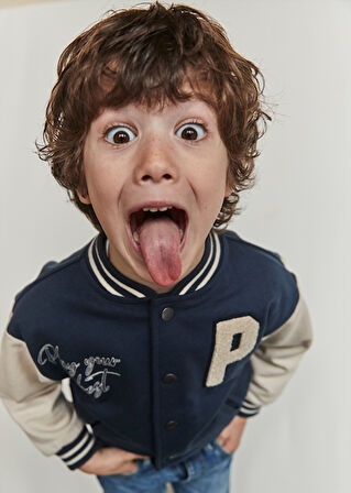 Mayoral Koyu Mavi Erkek Çocuk Kolej Ceket 4424