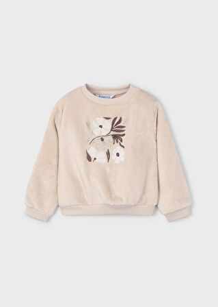 Mayoral Kız Çocuk Peluş Sweatshirt
