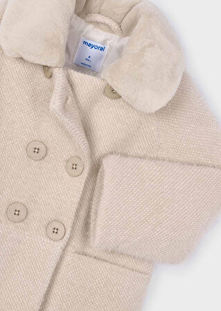 Mayoral Kız Çocuk Kaşe Kaban