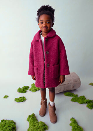 Mayoral Kırmızı Kız Çocuk Kaban 4439