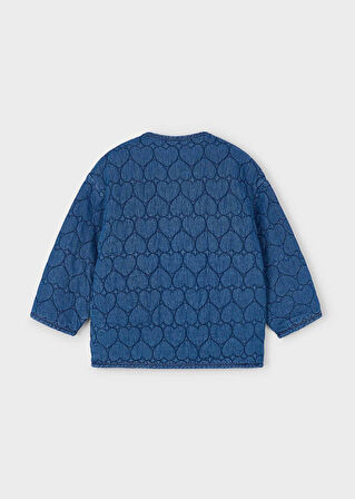 Mayoral Kız Çocuk Kapitone Kot Mont