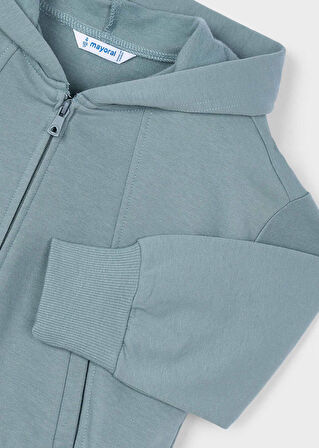 Mayoral Kız Çocuk Fermuarlı Kapşonlu Hırka