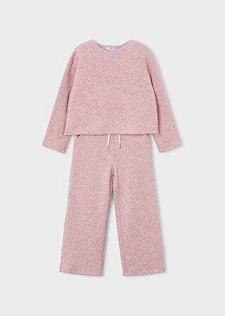 Mayoral Pembe Kız Çocuk Pantolonlu Takım 4584