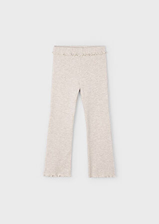 Mayoral Bej Kız Çocuk İspanyol Paça Tayt 4717
