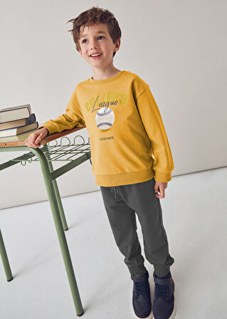 Mayoral Sarı Erkek Çocuk Beyzbol Eşofman Takım 4801