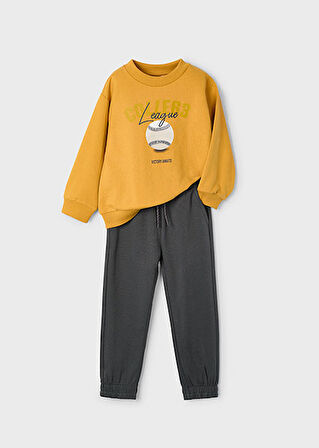 Mayoral Sarı Erkek Çocuk Beyzbol Eşofman Takım 4801