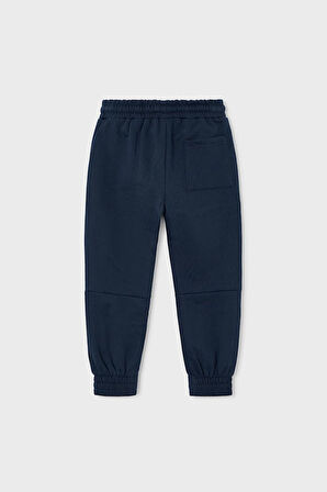 Erkek Çocuk Normal Kalıp 3 Parça Dağ Baskılı Eşofman Takımı - Mavi | 7 Yaş