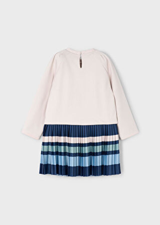 Mayoral Kız Çocuk Çizgili Elbise