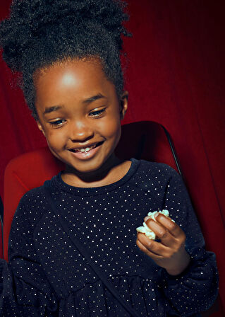 Mayoral Kız Çocuk Baskılı Elbise