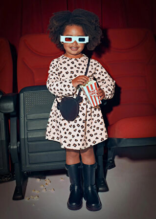 Mayoral Kız Çocuk Baskılı Elbise