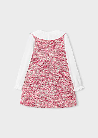 Mayoral Kırmızı Kız Çocuk Elbise 4990