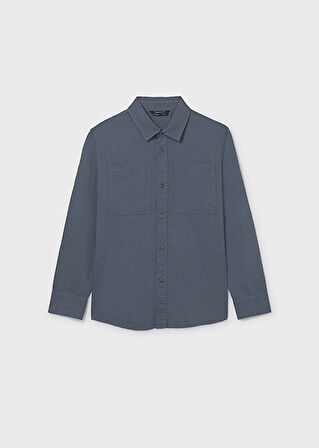 Mayoral Gri Erkek Çocuk Gömlek 7109