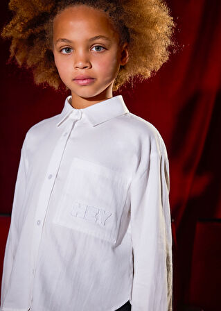 Mayoral Krem Kız Çocuk Bluz 7197