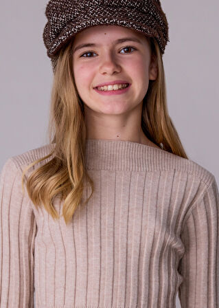 Mayoral Kız Çocuk Ribanalı Kazak 7313