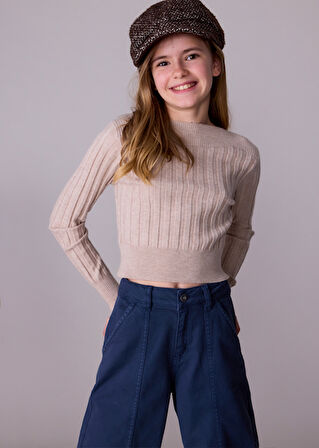 Mayoral Kız Çocuk Ribanalı Kazak 7313