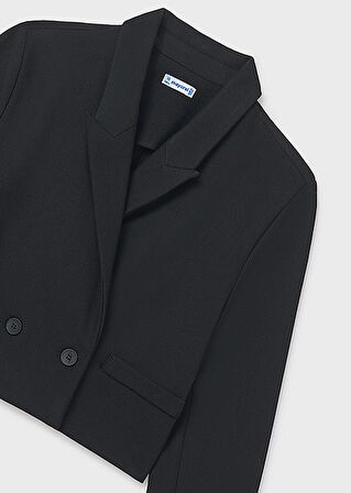 Mayoral Siyah Kız Çocuk Ceket 7427