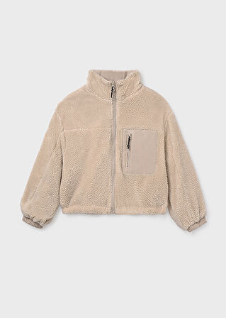 Mayoral Bej Kız Çocuk Çift Taraflı Mont 7435