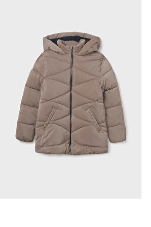 Mayoral Kız Çocuk Uzun Mont 10-16 Yaş Kahve