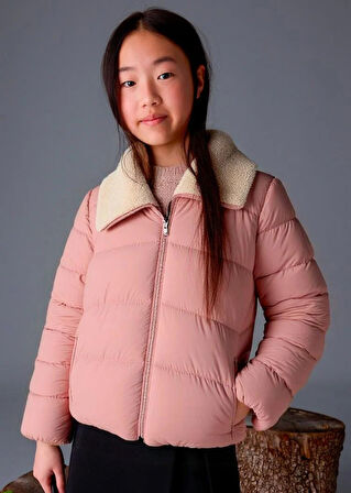 Mayoral Kız Çocuk Mont 10-14 Yaş Pembe