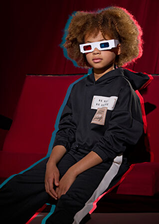 Mayoral Siyah Kız Çocuk Eşofman Takım 7853