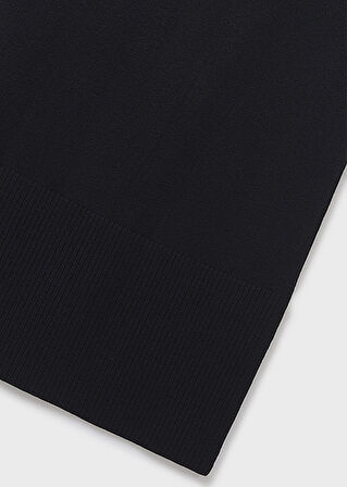 Mayoral Siyah Kız Çocuk Triko Midi Örme Etek 7904