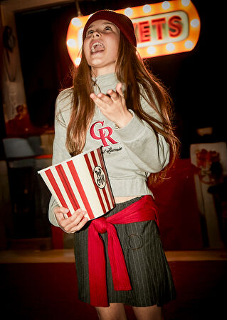 Mayoral Gri Kız Çocuk Şort Etek 7907