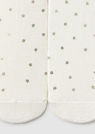 Mayoral Krem Bebek Külotlu Çorap 10005