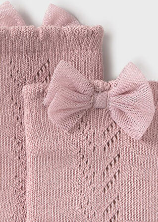 Mayoral Pembe Uzun Bebek Çorabı 10010