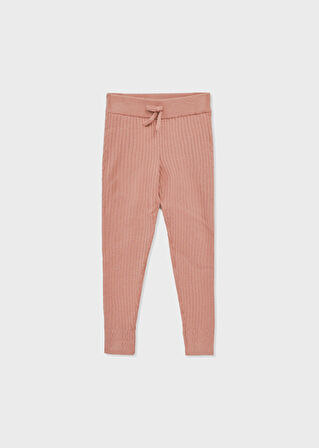 Mayoral Pembe Kız Çocuk Triko Tayt 10059