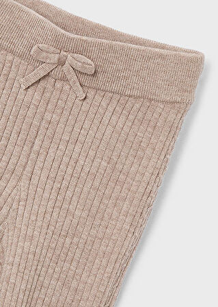 Mayoral Kahve Kız Çocuk Triko Tayt 10059