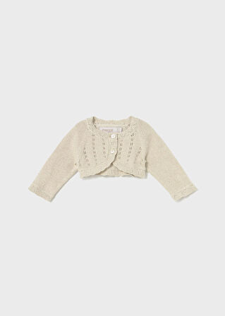 Mayoral Newborn Kız Bebek Merserize Bolero