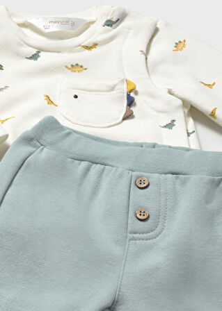 Mayoral Newborn Erkek Bebek Örme Set 4 Parçalı