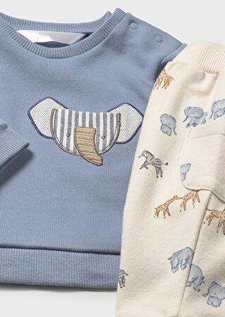 Mayoral Newborn Erkek Bebek Örme Set 4 Parçalı