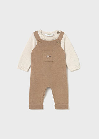 Mayoral Newborn Erkek Bebek Triko Tulum Set