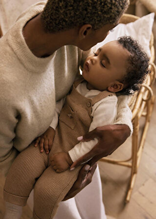 Mayoral Newborn Erkek Bebek Triko Tulum Set