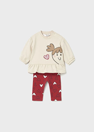 Mayoral Newborn Kız Bebek Tayt Takım 4 Parçalı