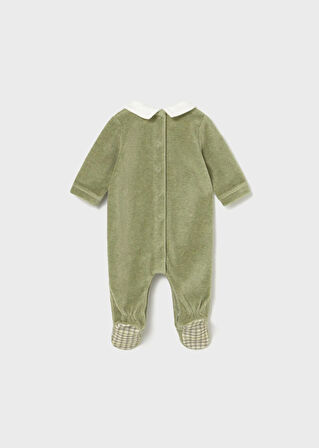 Mayoral Newborn Erkek Bebek Kadife Tulum