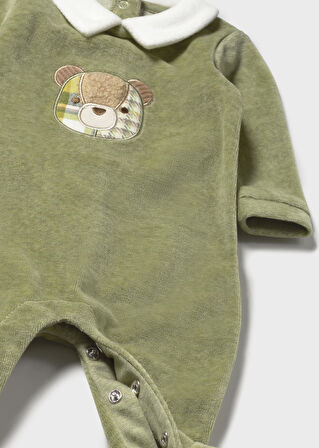 Mayoral Newborn Erkek Bebek Kadife Tulum
