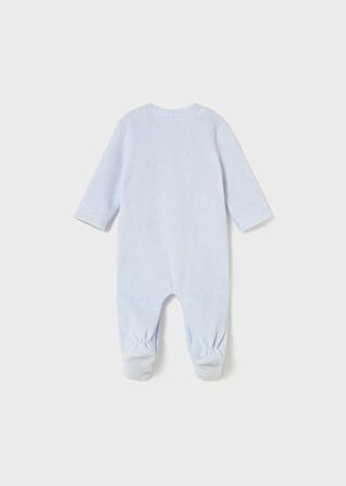Mayoral Newborn Erkek Bebek 2Li Kadife Tulum