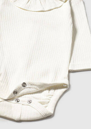 Mayoral Newborn Kız Bebek Gömlek Yakalı Body