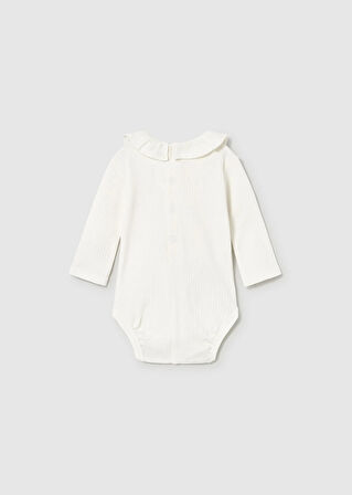 Mayoral Newborn Kız Bebek Gömlek Yakalı Body