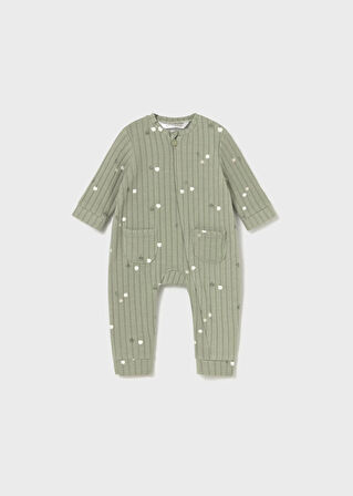 Mayoral Newborn Erkek Bebek Fermuarılı Tulum